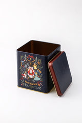 Er024-v1 Tales Nutcracker Desenli Kare Metal Saklama Kabı 12x12 Cm