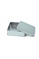 120x120x41 mm Metal Kapaklı Baskısız Metal Kutu, Mat Beyaz, 144 Adet