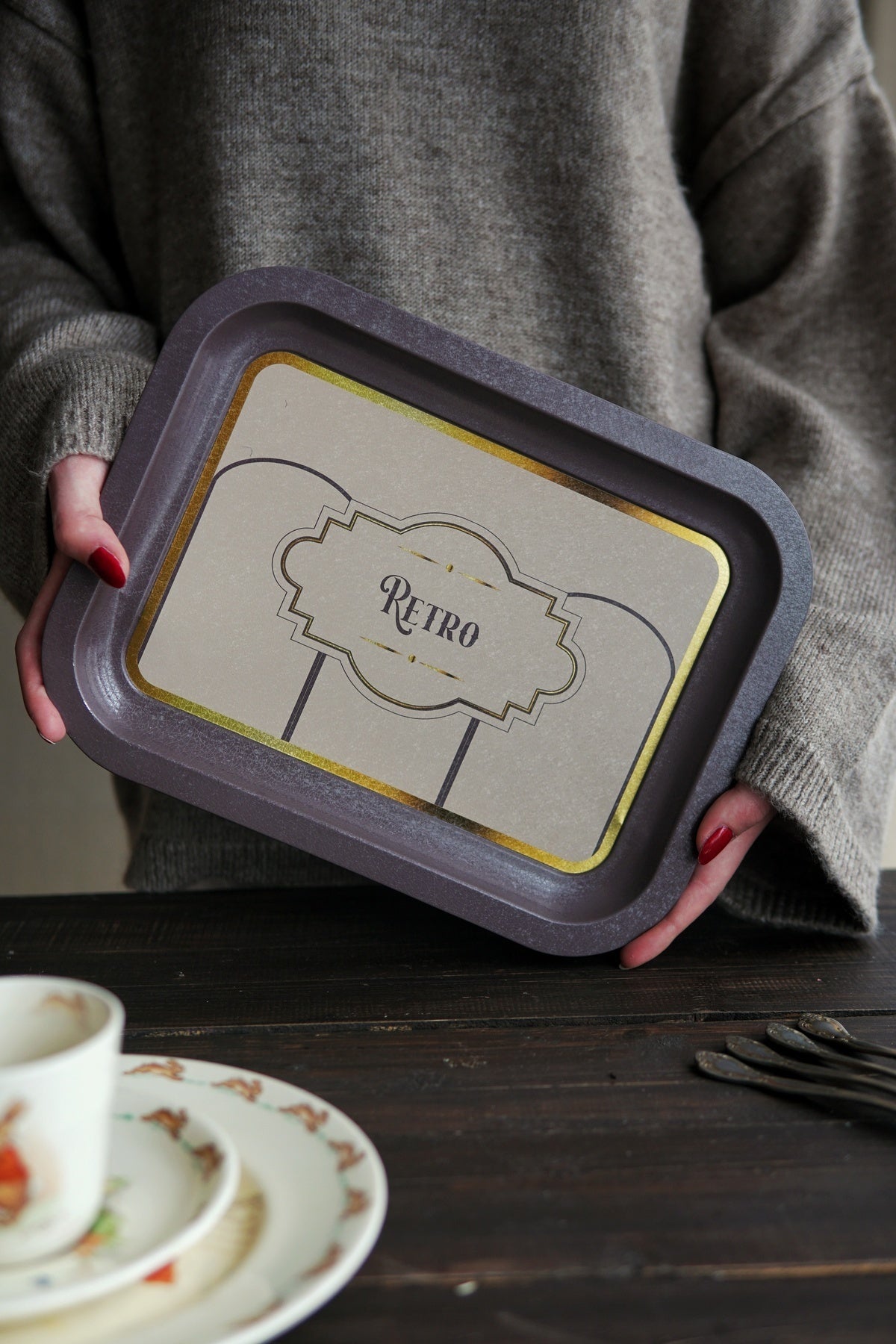 Tepsi, Küçük Klasik, 233x307 mm