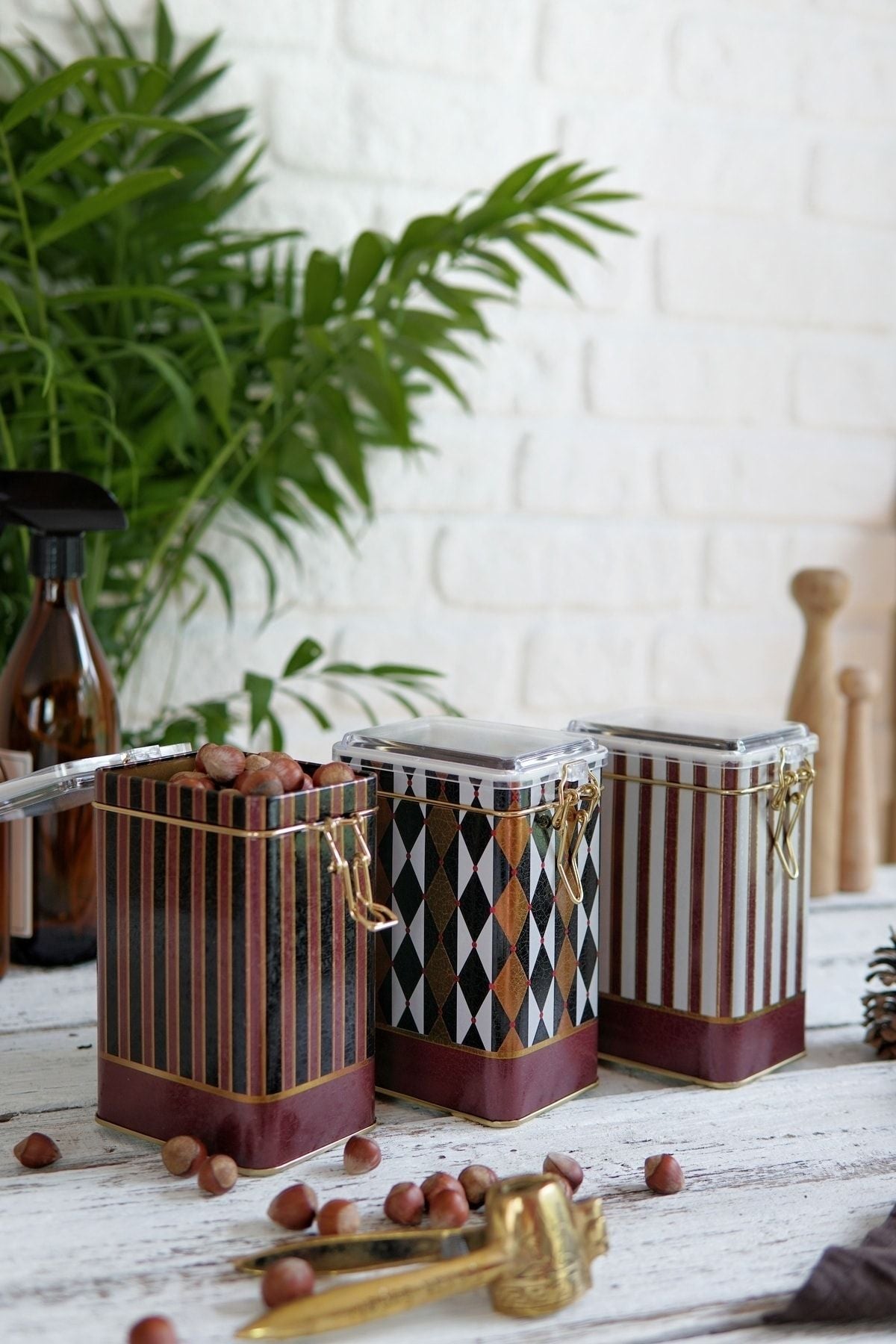 Erb21t8 Dikdörtgen Kilitli Saklama Kabı 75x100x150 3 Lü Set, Circus