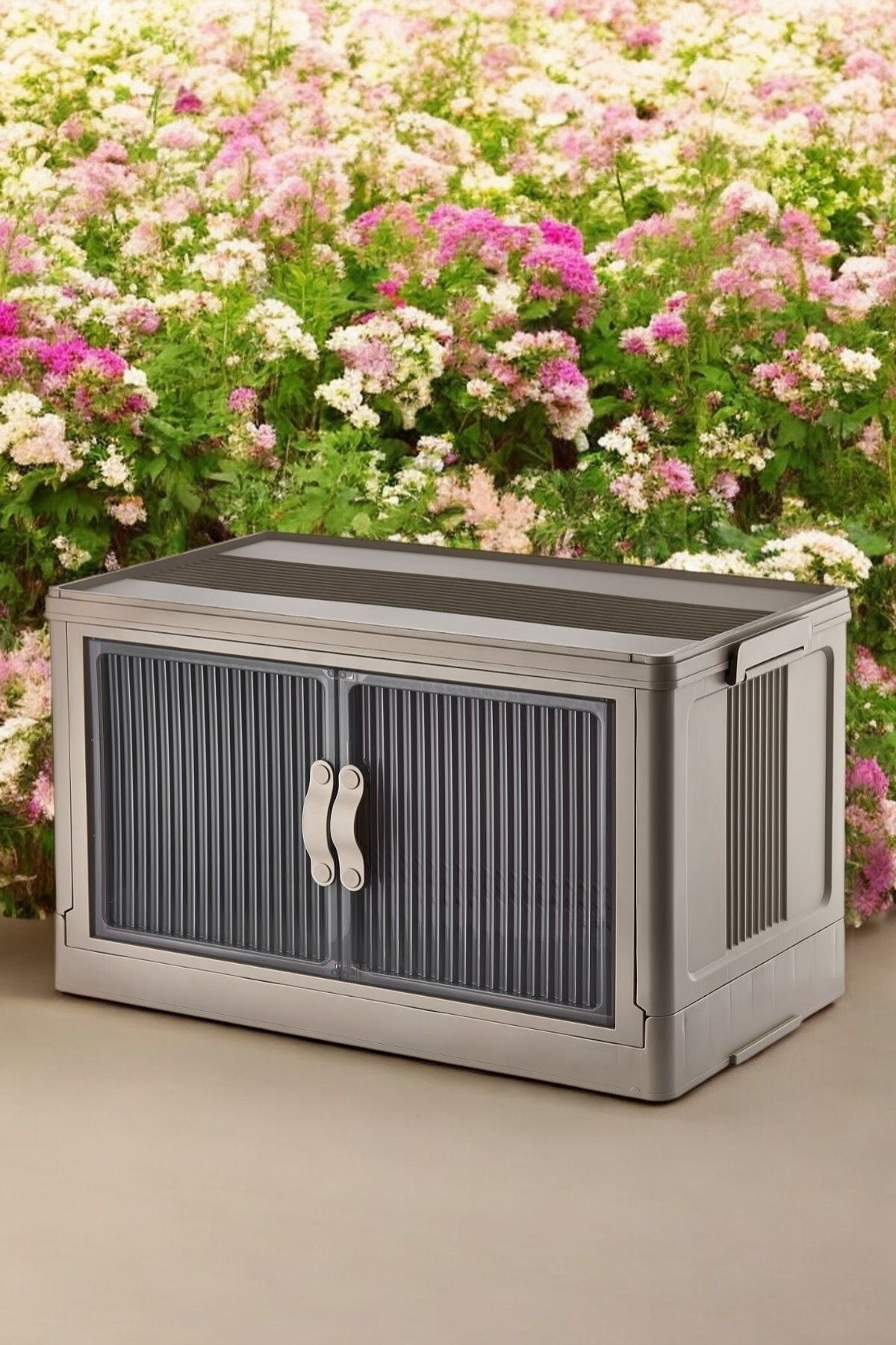 Evle Katlanabilir Modüler Dolap Tekli, 55 lt, 54 cm x 31,7 cm x 31,7 cm