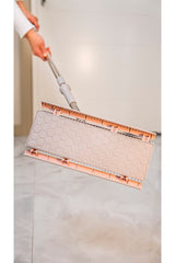 Click Mop, Akıllı Mop Paleti – Paslanmaz Çelik Saplı, Katlanabilir Mikrofiber Temizlik Aparatı