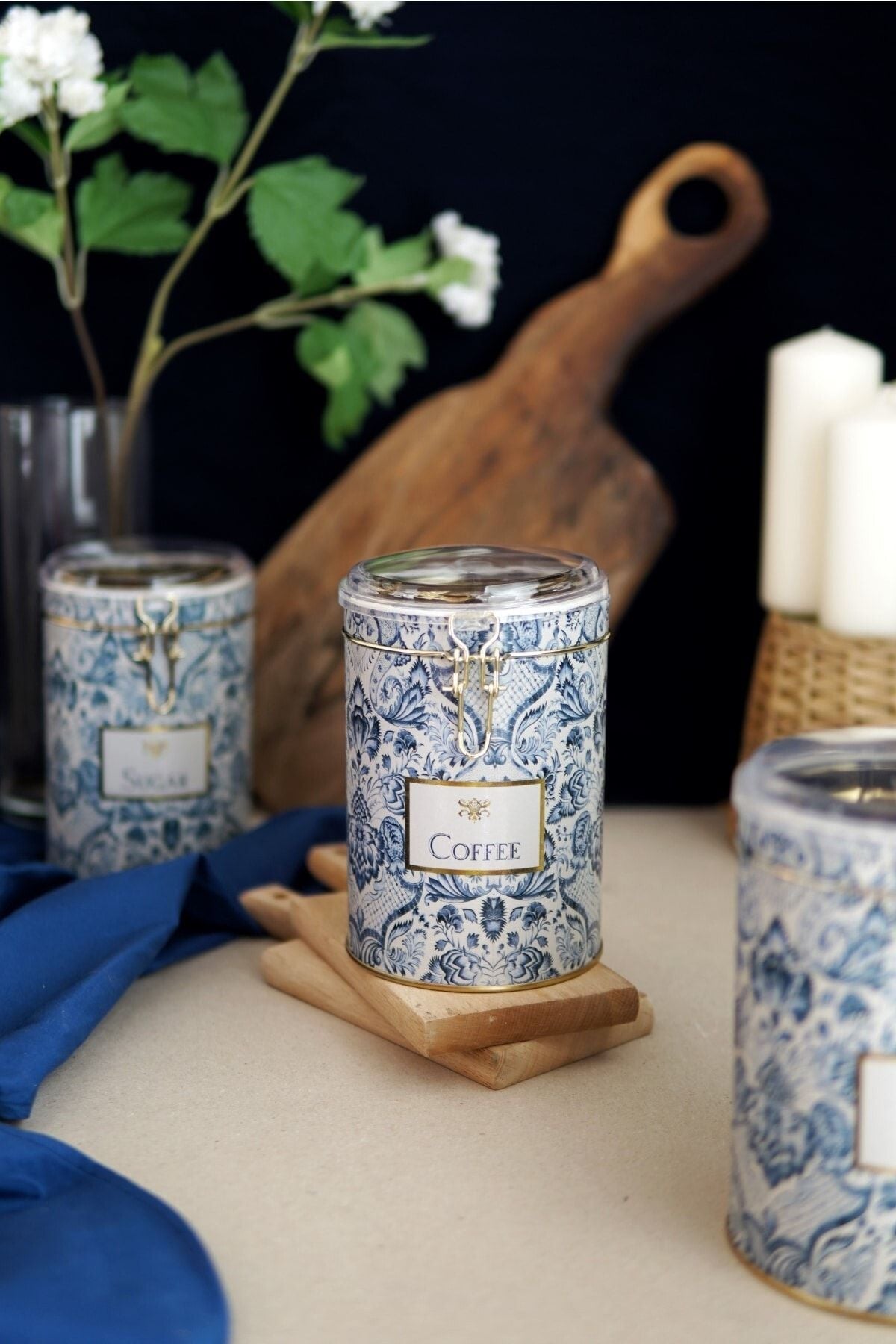 Er117-y1 Azulejos Coffee Desenli Baharatlık 1,1 Lt