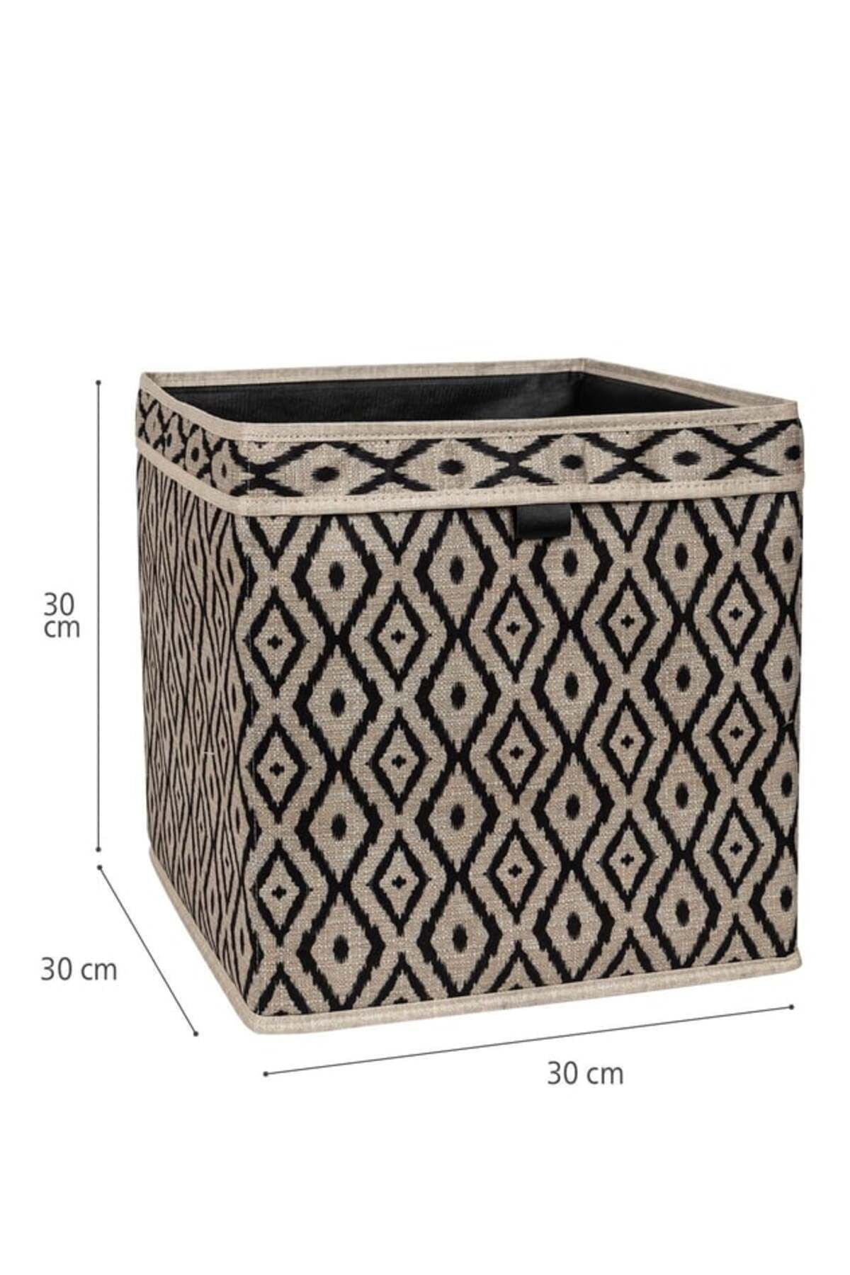 Bohe Raf Düzenleyici Organizer Kutu, Saklama Kutusu, 30 x 30 x 30 cm