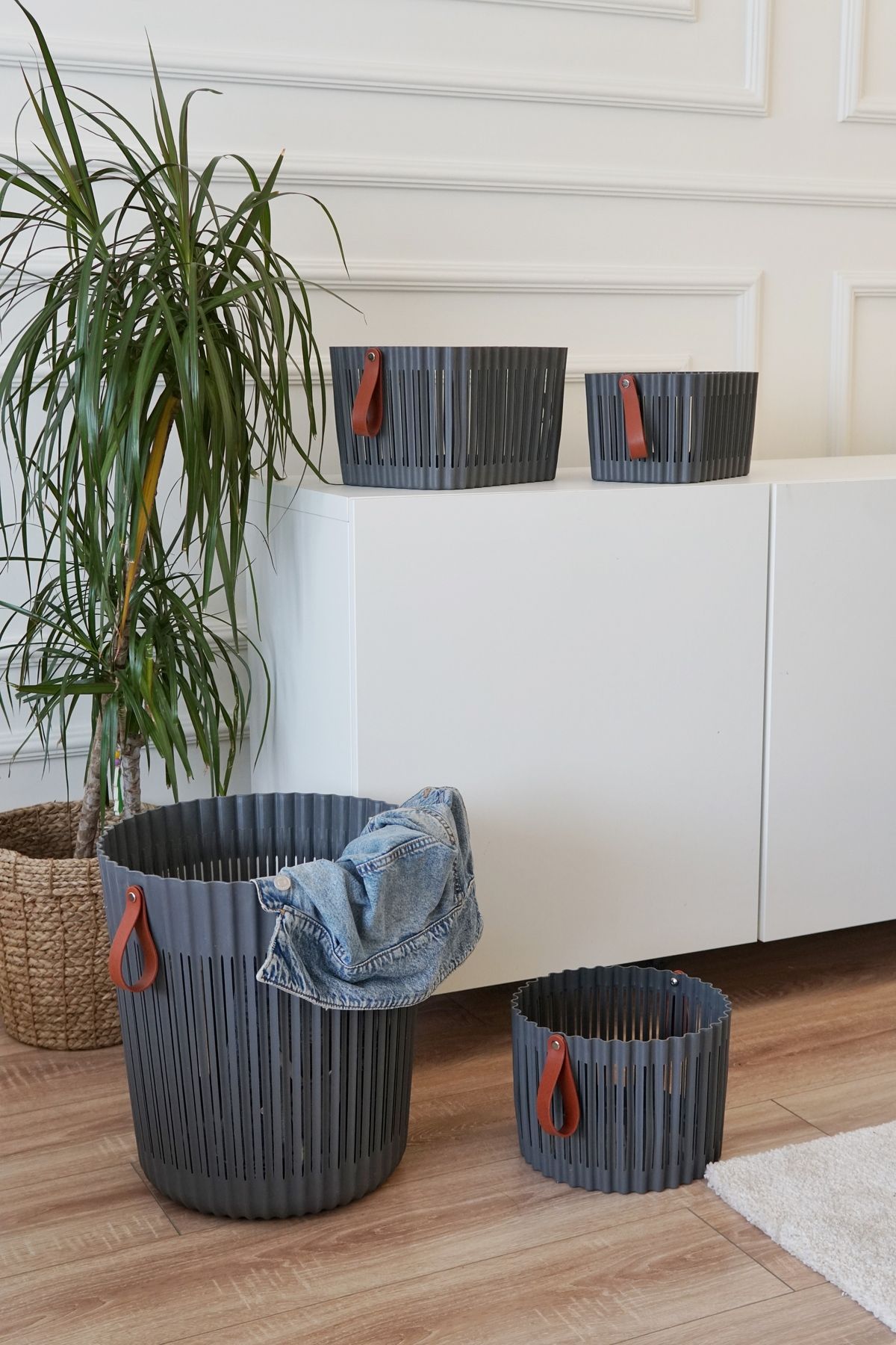 Flexion Sepet Seti, 4 lü, Gri