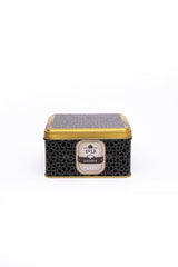 Er026-v2 Trellis Desenli Kare Metal Saklama Kabı 16x16 Cm