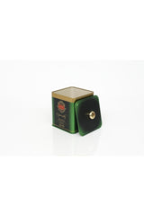 Ef023-81 Specialty Green Desenli Kare Metal Saklama Kabı 12x12 Cm