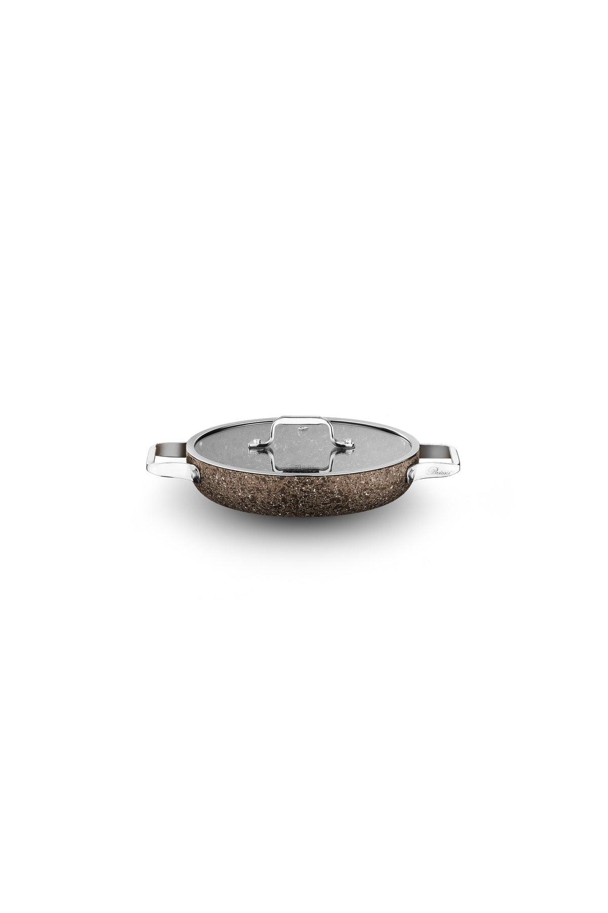 Brioni Stone-Age Terra 22 cm Çizilmez Yanmaz Yapışmaz İndüksiyonlu Sahan