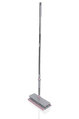 Click Mop, Akıllı Mop Paleti – Paslanmaz Çelik Saplı, Katlanabilir Mikrofiber Temizlik Aparatı