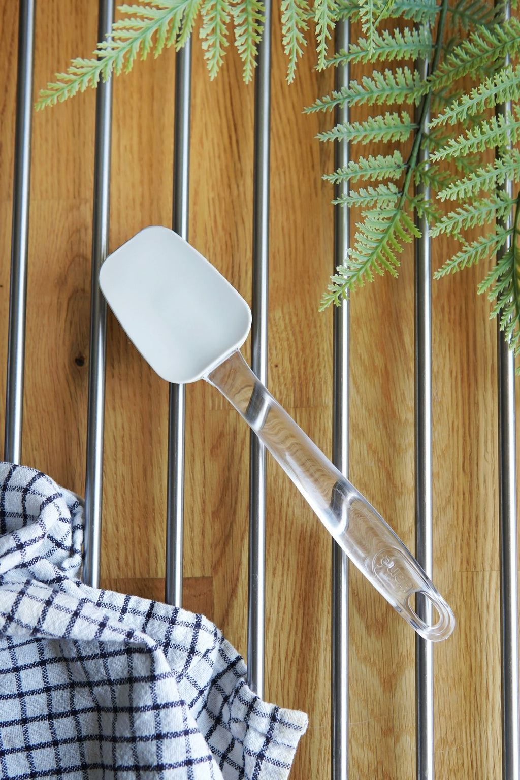 Oval Silikon Spatula S Boy 21,5 cm, Platinum Silikon