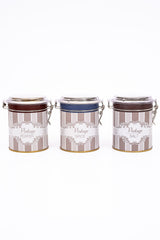 Erb19v5 Silindir Saklama Kabı Kilitli Ø90 3 Lü Set, Elegance