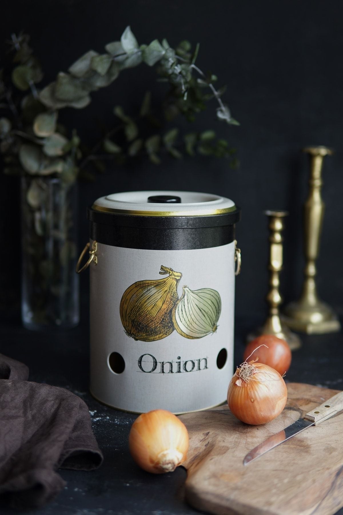 Azura Desenli Soğanlık, Soğan Sepeti, Sebzelik Er180-3m