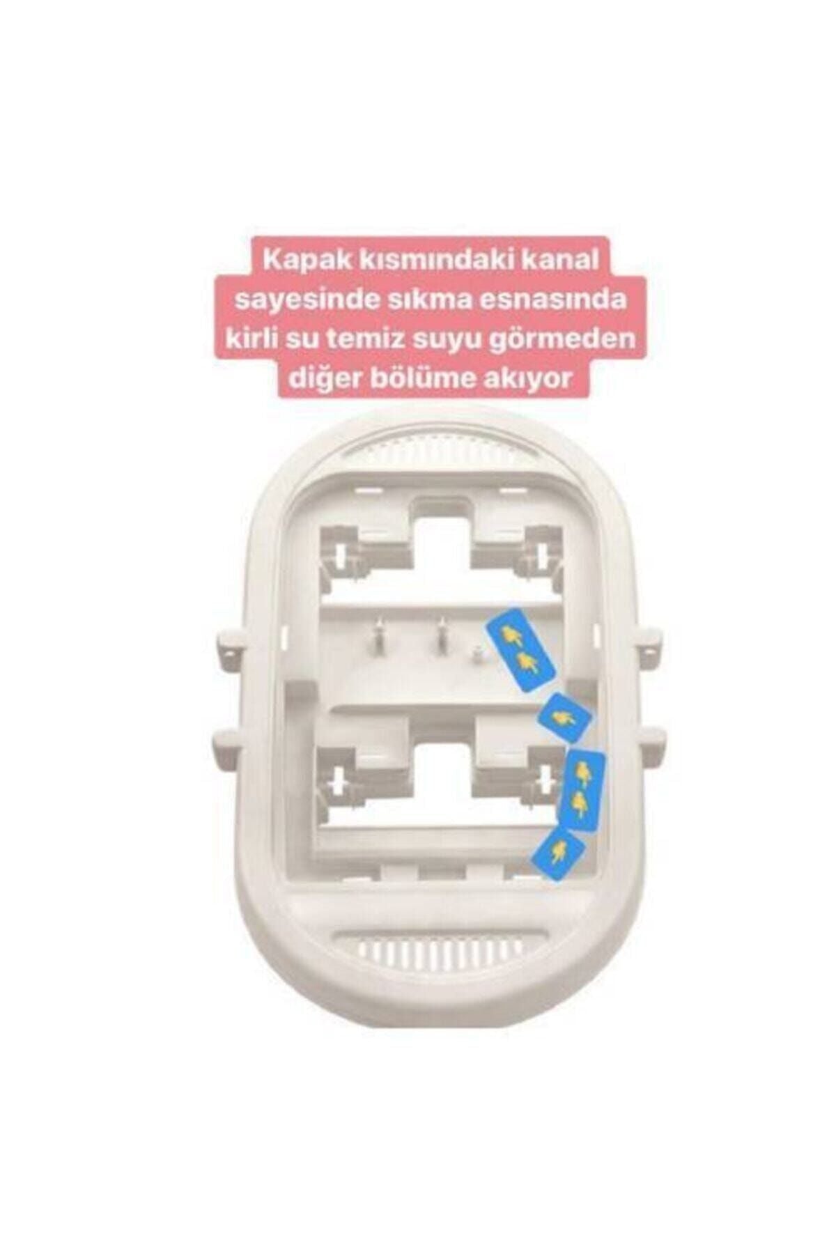 Vipset Premium Tablet Mop Temizlik Seti Temizlik Kova Seti Vip-01+2 Yedek Bez