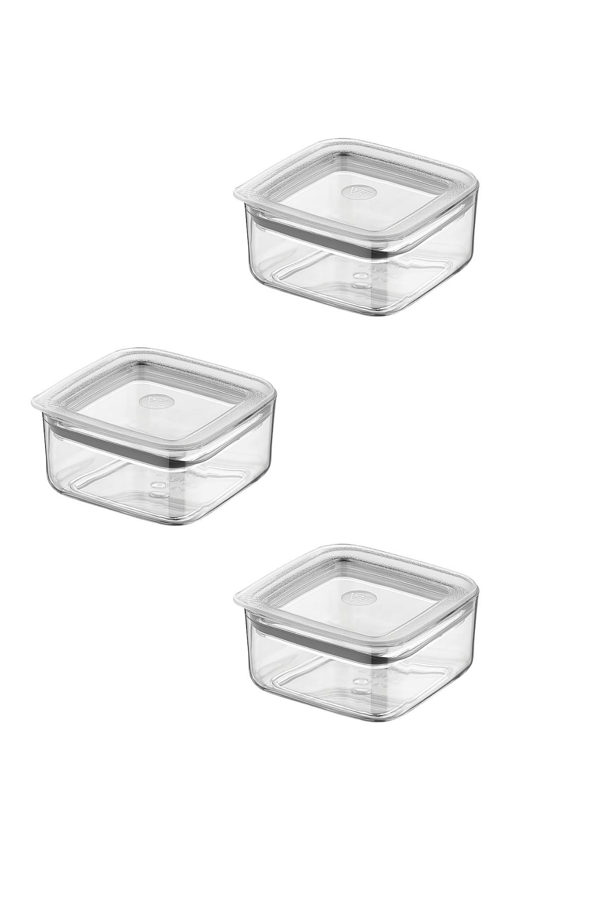 Sude Kare Saklama Kabı 3 x 350 Ml