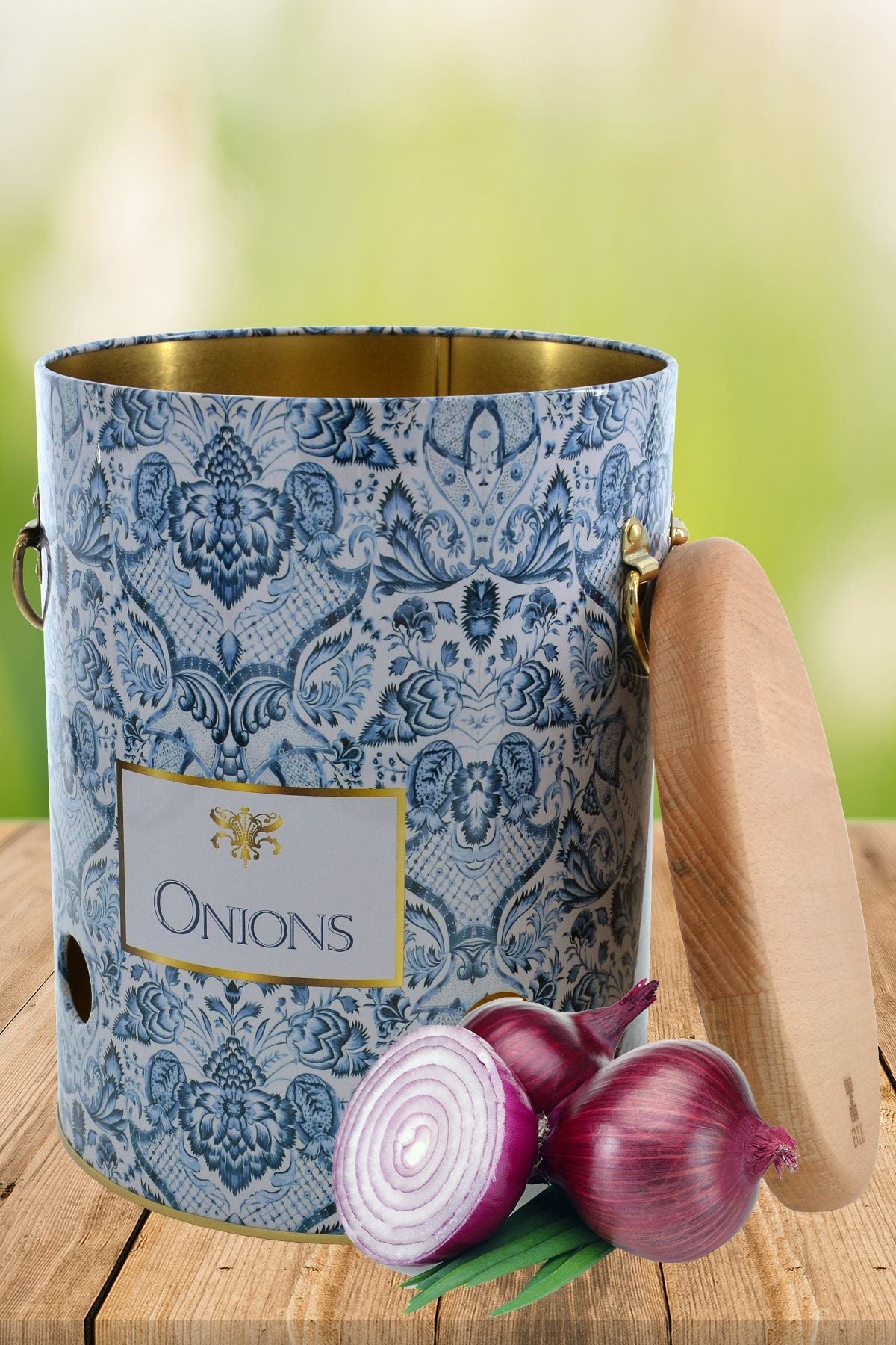 Er226-9c Azulejos Onions Desenli Patates & Soğanlık