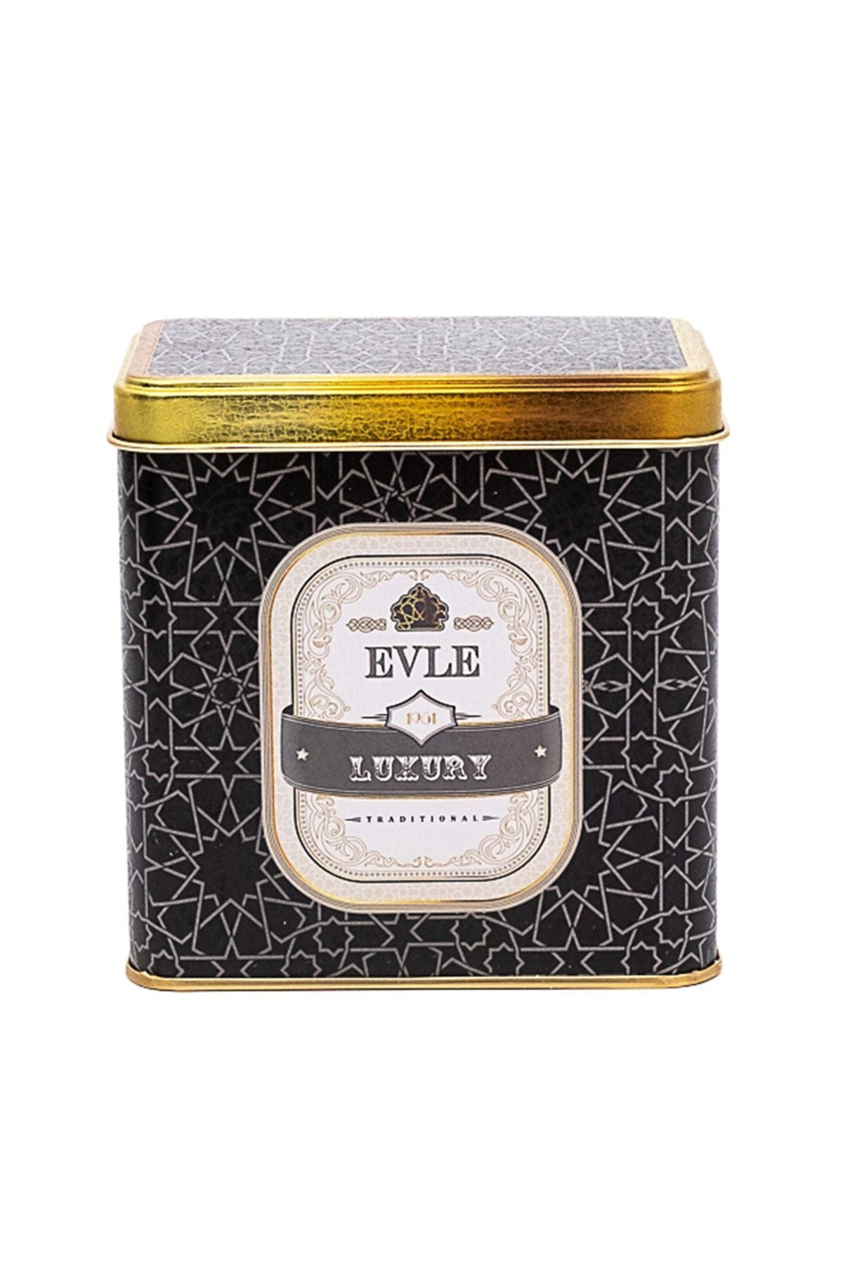 Er205-v2 Trellis Desenli Kare Metal Saklama Kabı 8 X 12 Cm