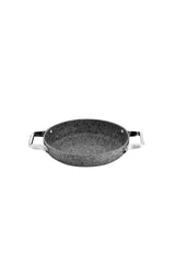 Brioni Stone-age 7 Parça Çizilmez Yanmaz Yapışmaz 18cm 20cm 22cm 3'lü Sahan Omlet Seti