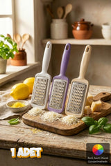 Pratik Saplı Paslanmaz Çelik El Rendesi