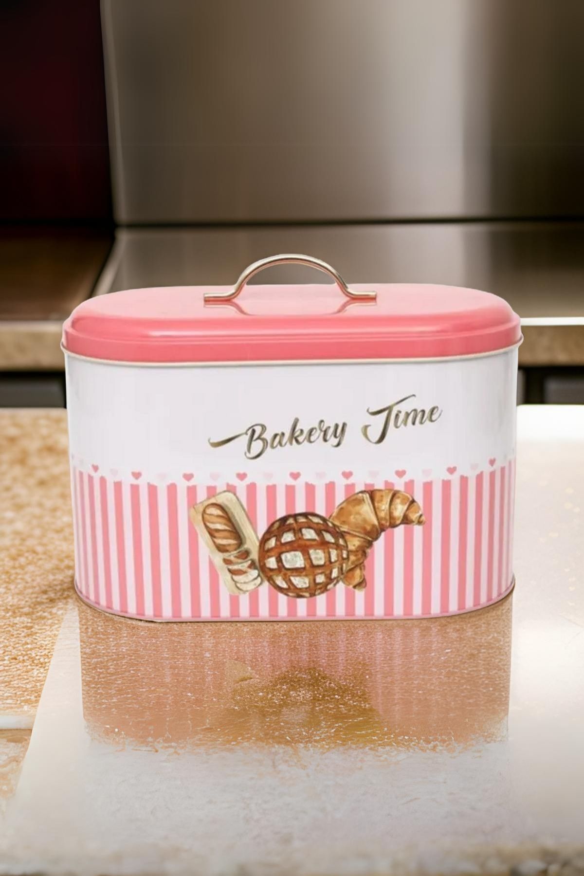 Ef002-e5 Sprinkles Bakery Time Desenli Ekmeklik 10,4 Lt