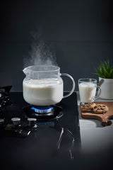 Borosilikat Cam Yoğurt Süzme Kabı, Peynir Yapma Aparatı, 2.2 Litre