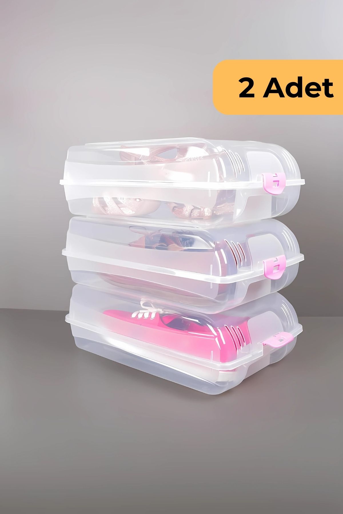 Ayakkabı Koruma Kutusu, 2'li Set