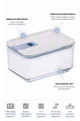 Neoflam Perfect Seal Derin Cam Saklama Kabı 1100 ML