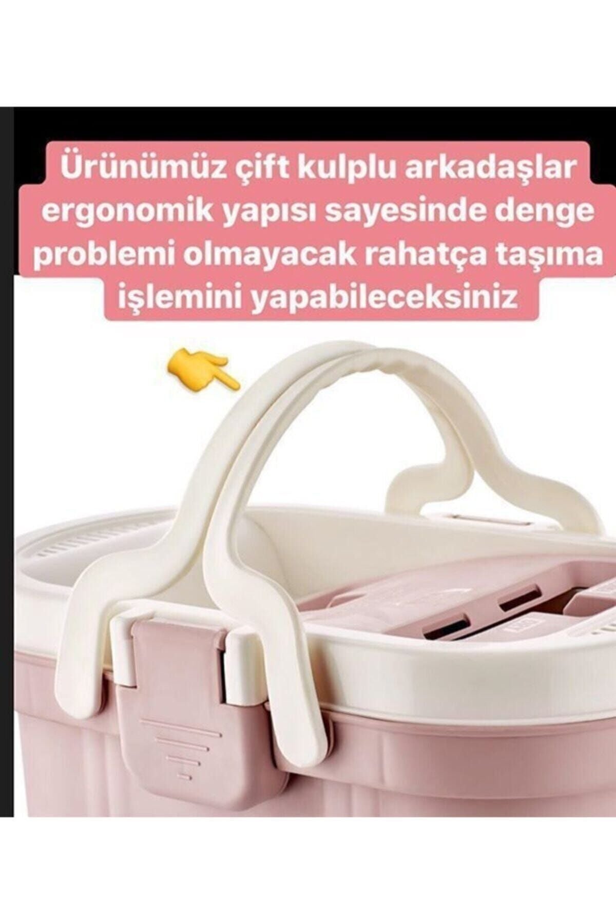Vipset Premium Tablet Mop Temizlik Seti Temizlik Kova Seti Vip-01+2 Yedek Bez