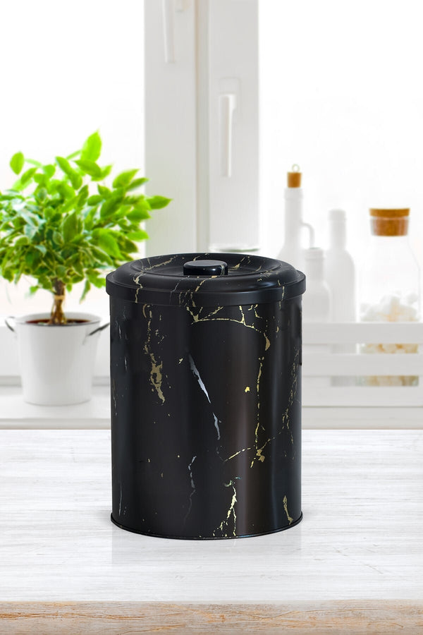 Evle Sarımsaklık & Genel Amaçlı Ø140x180 mm, 2,5 lt, Marble Black