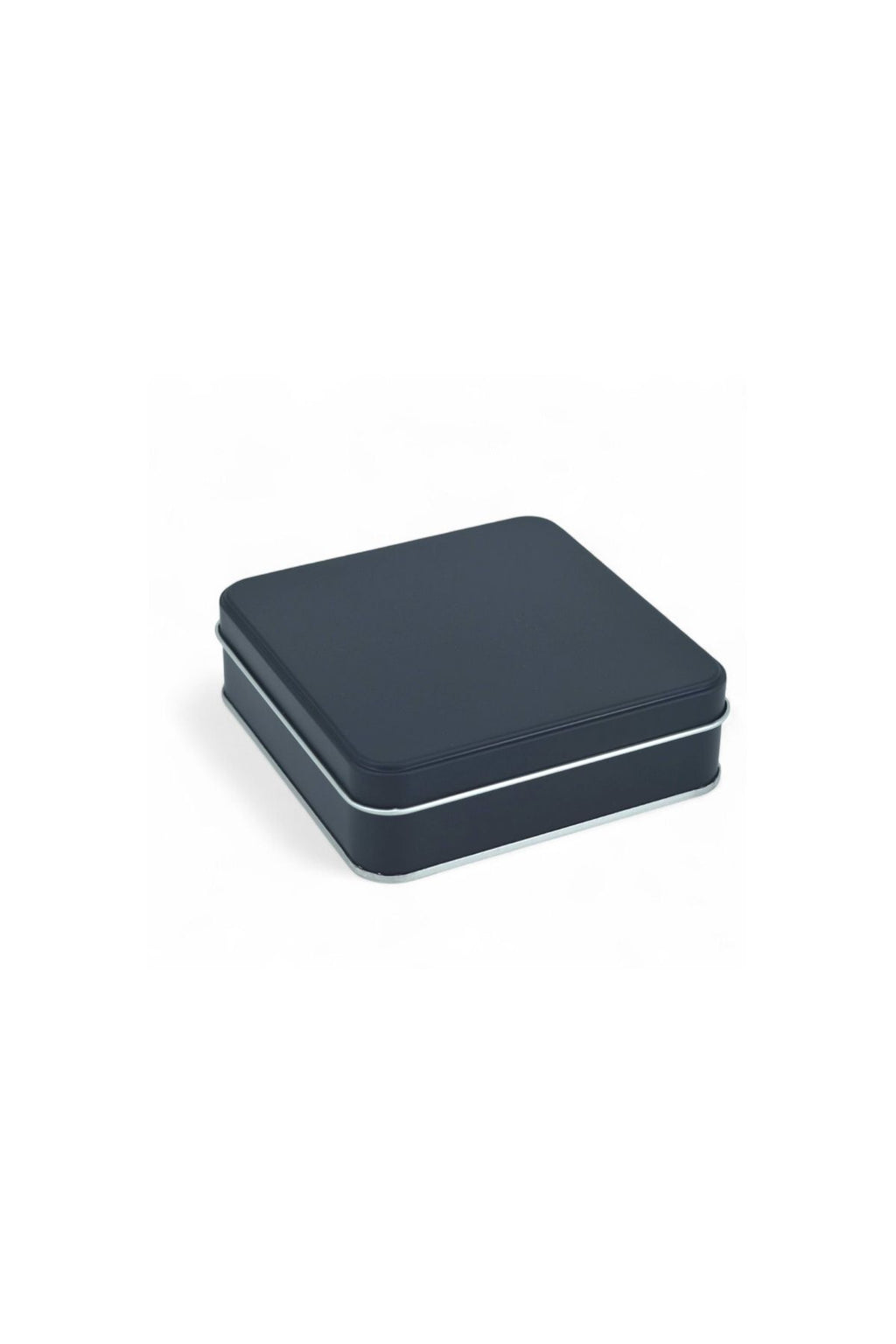 120x120x41 mm Metal Kapaklı Baskısız Metal Kutu, Mat Beyaz, 144 Adet