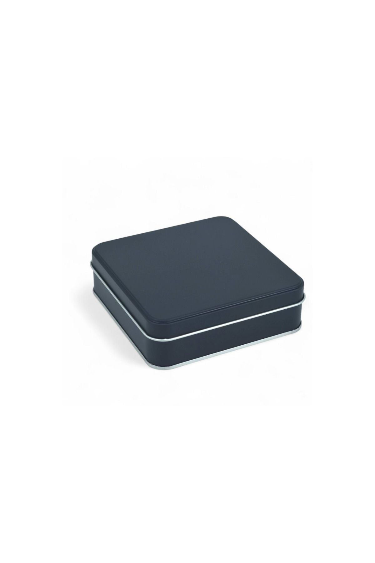 120x120x41 mm Metal Kapaklı Baskısız Metal Kutu, Mat Beyaz, 144 Adet