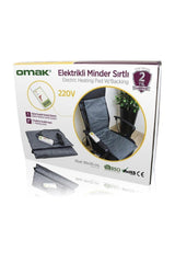 Elektrikli Minder Sırtlı Dijital Kumandalı 220V