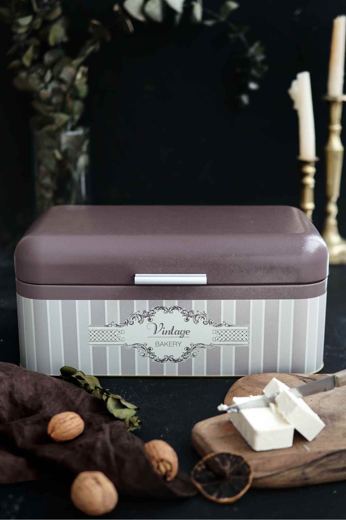 Metal Ekmek Sepeti, Ekmek Kutusu - Metal Ekmeklik, Elegance Er061-5a
