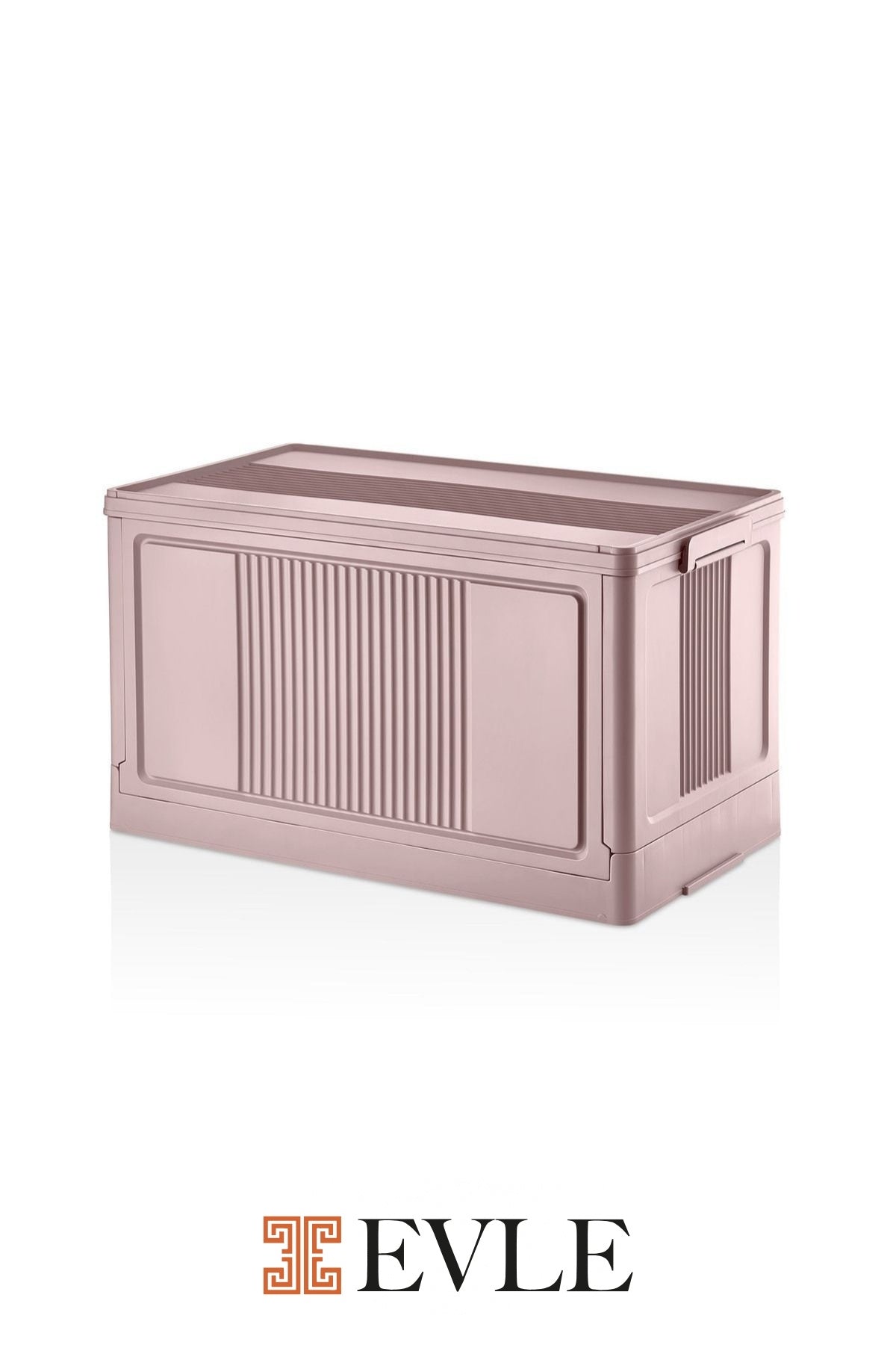 Çok Amaçlı Modüler Kasa, İstiflenebilir Organizer Düzenleyici 55 lt, 54 x 31,7 x 31,7 cm, Pudra