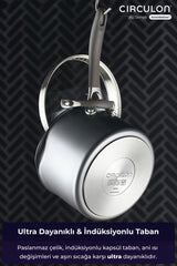 Cam Kapaklı Sos Tenceresi 18 CM