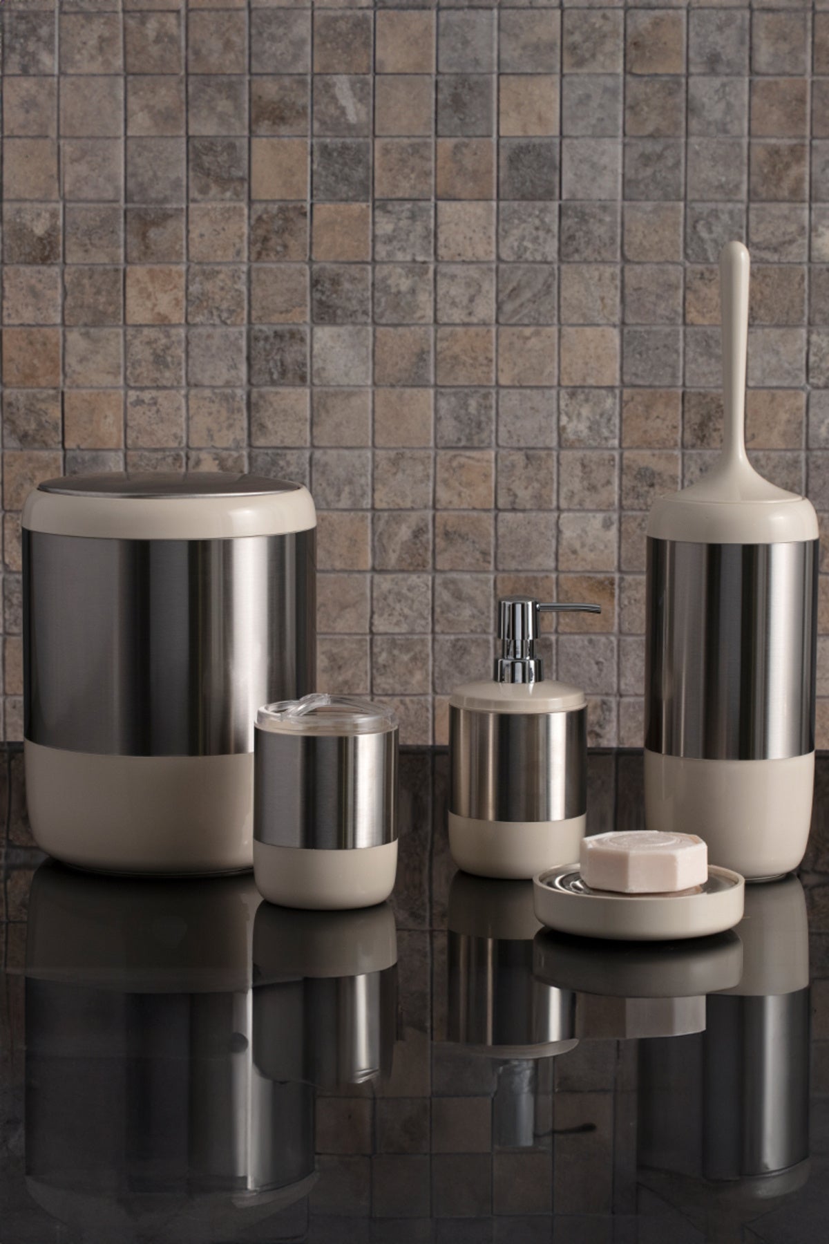 Prima Nova Lima Xl Banyo Seti / Bej