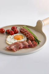 Fika Alüminyum Döküm Krep Tava 26Cm Bej