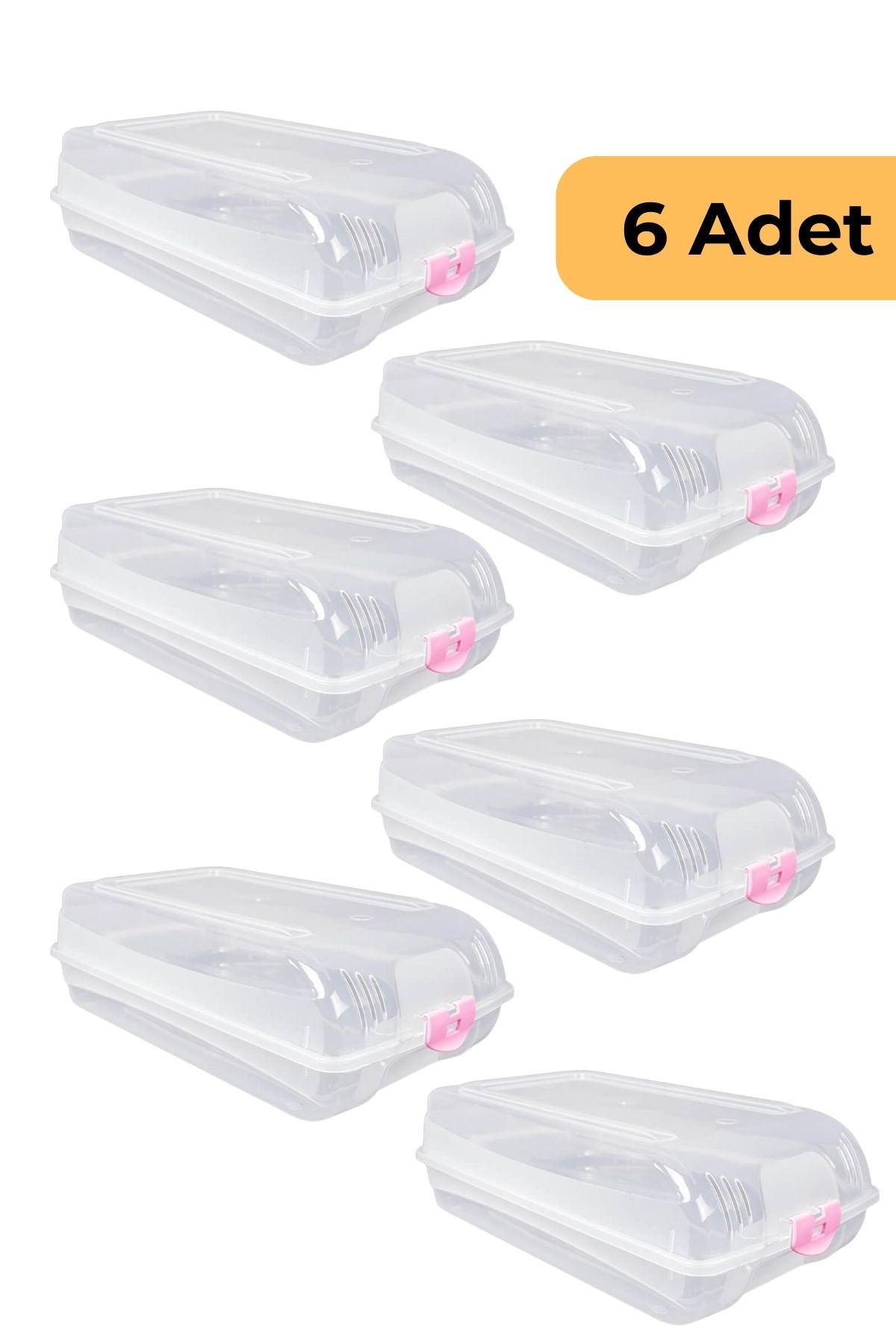 Bay Ayakkabı Koruma Kutusu, 6'lı Set
