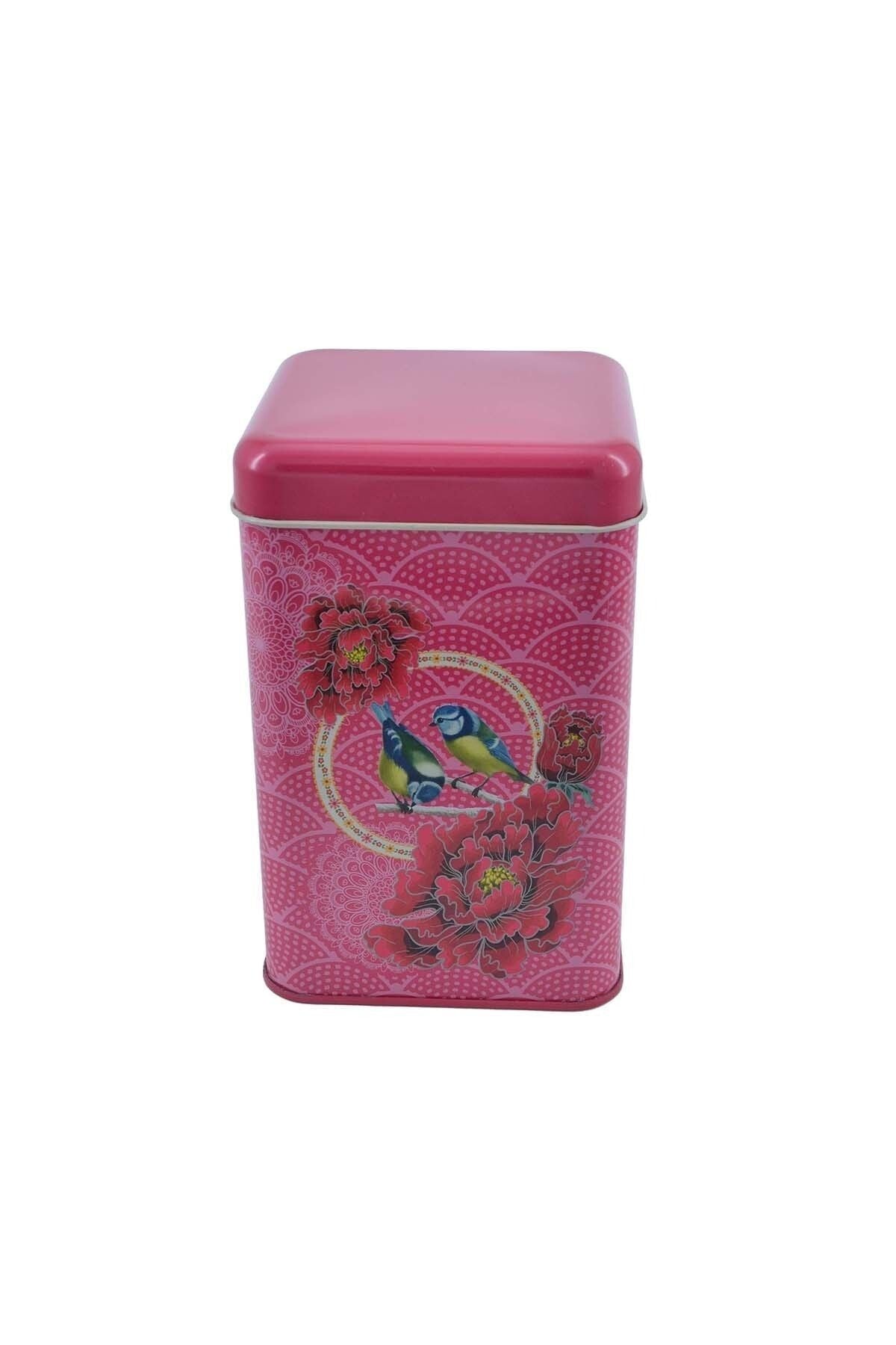 Evle Kare Metal Saklama Kabı 11x11 Cm