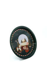 Yılbaşı Temalı Metal Tepsi, 31.5 Cm Ez197-8r