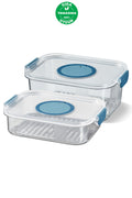 Primanova M-SKS03-16-02 Seoul Buzdolabı Saklama Kapları Rec. As 1200+2000Ml 2Li Set