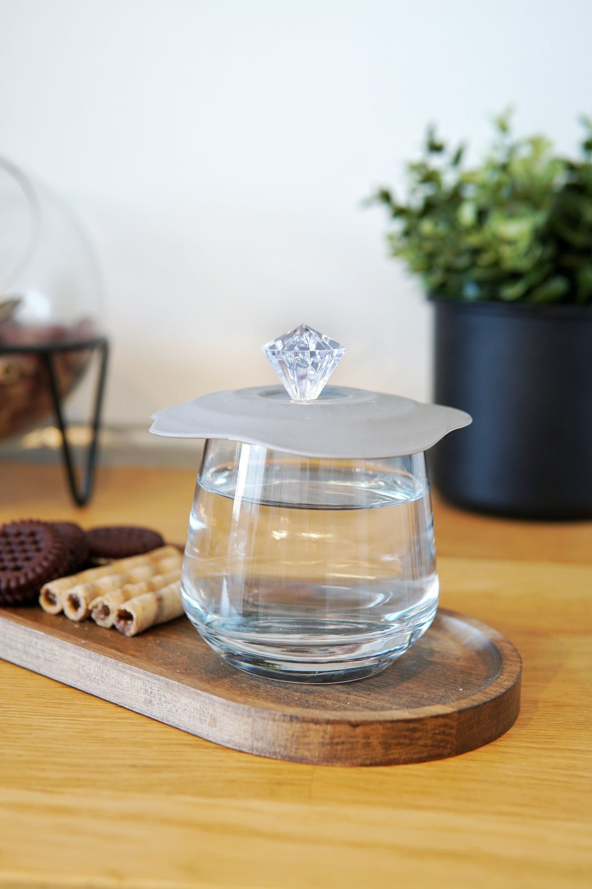 Silikon Bardak Kapatıcı, Platinum Silikon, 12 x 3 cm, Asorti