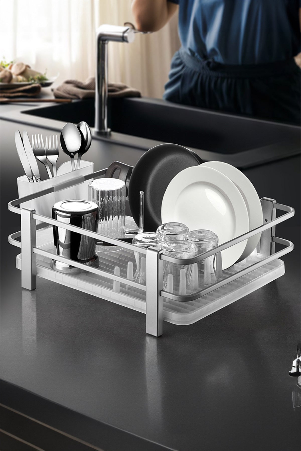 Blanca Paslanmaz Aluminyum Bulaşıklık - Şeffaf