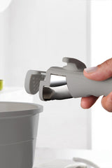 Midas Gri 9 Parça Ayrılabilen Saplı Iç Içe Geçebilen Indüksiyonlu Tencere Tava Seti