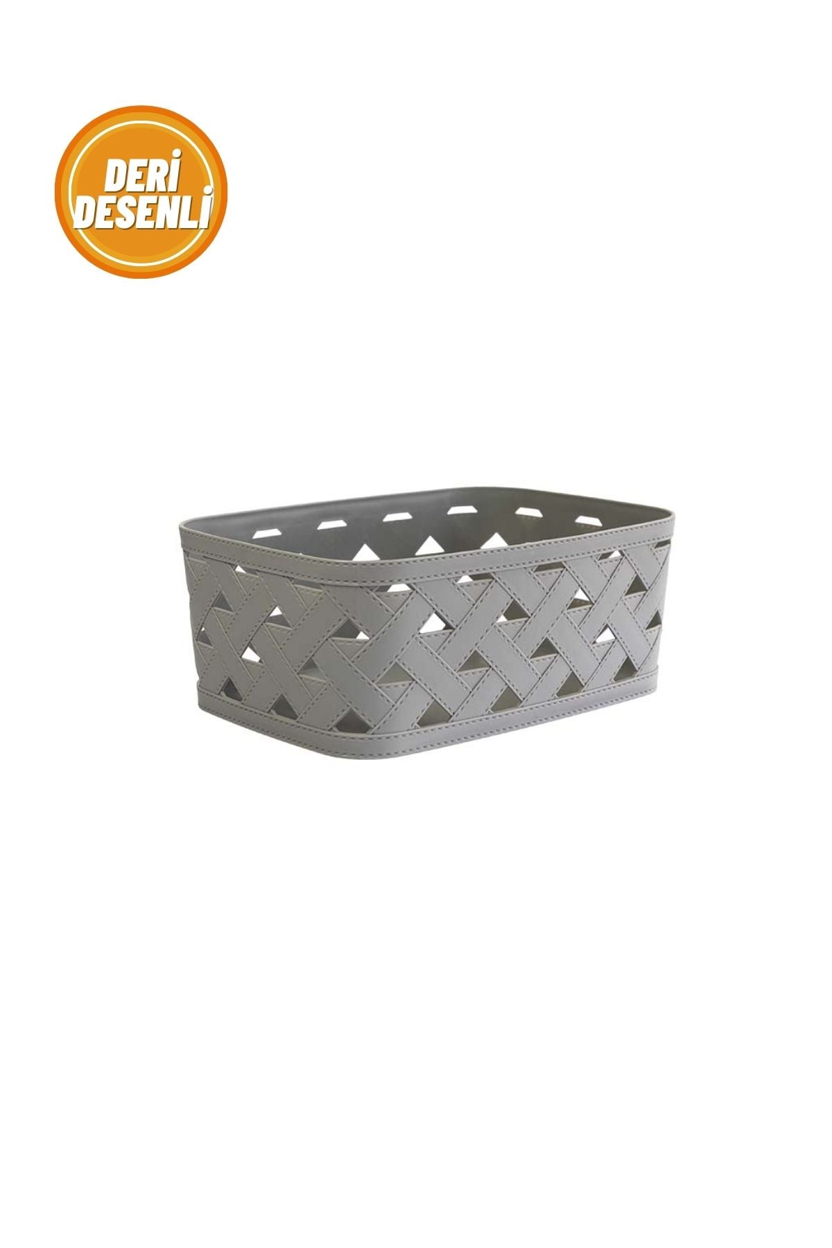 Deri Desenli Sepet