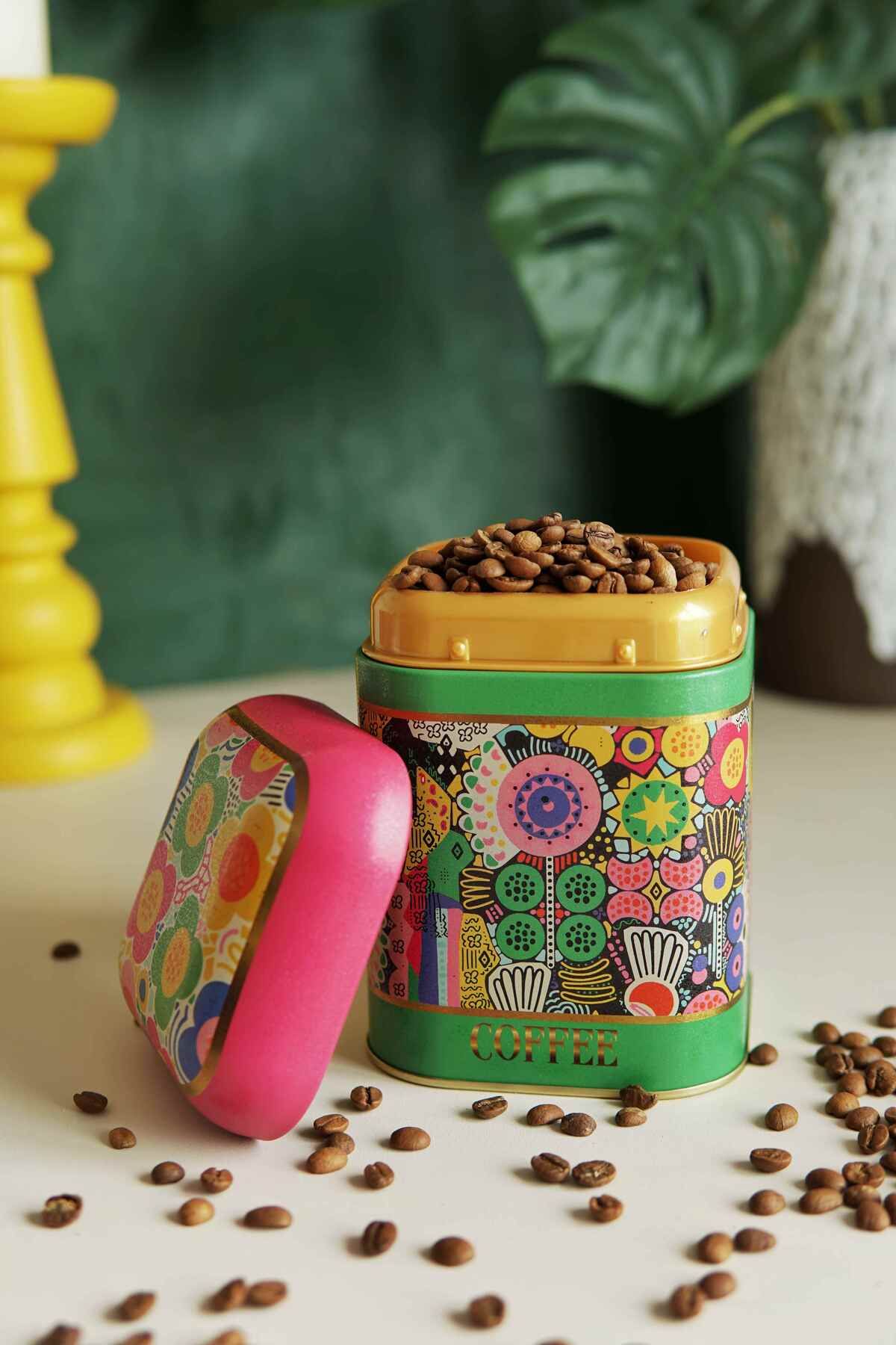 Kare Metal Saklama Kabı 10.8 x 10.8 x 11.8 cm, 1.3 lt.