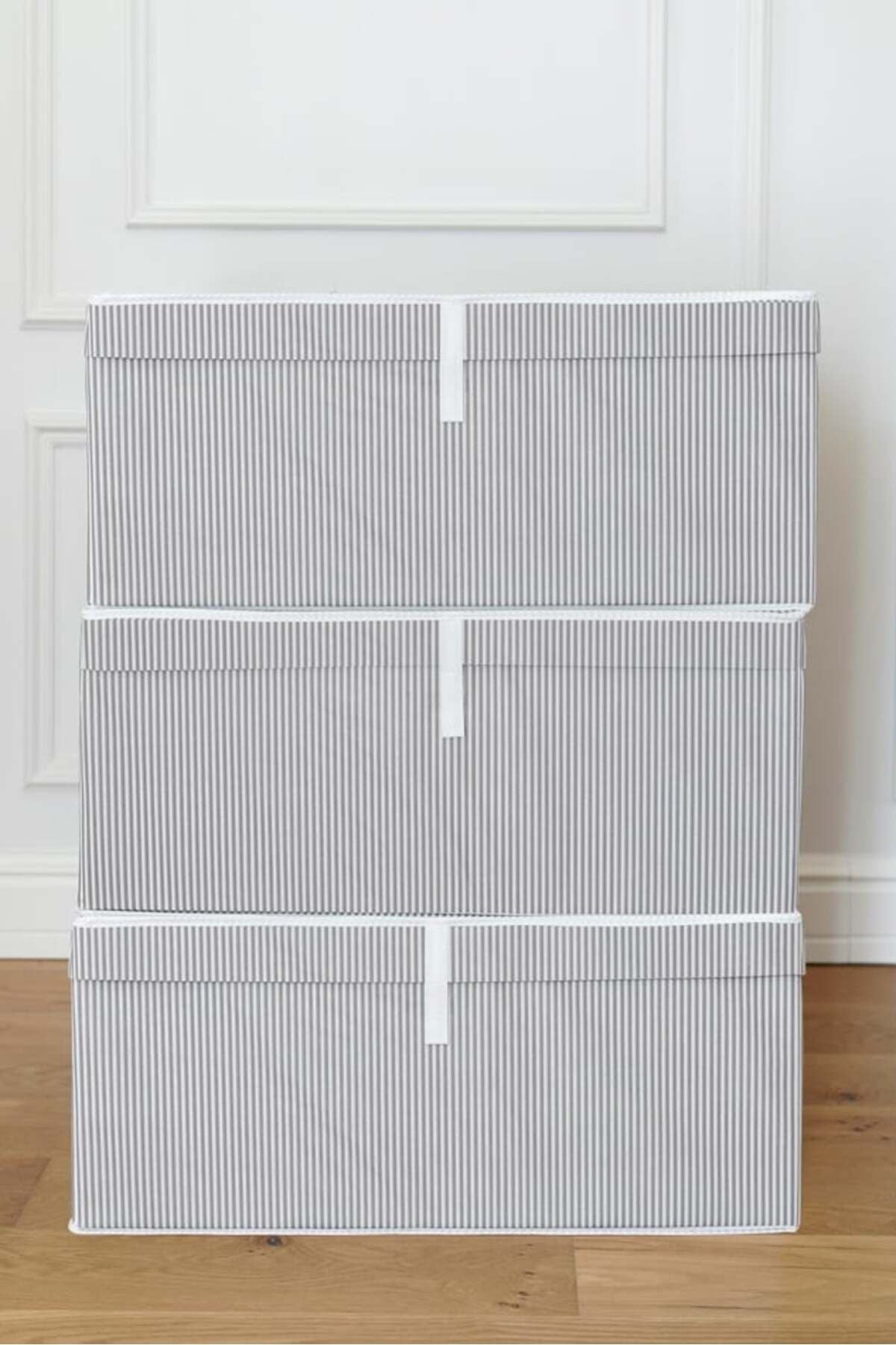 Çok Amaçlı Kutu - Mega Plus Gri, 70 x 40 x 30 cm