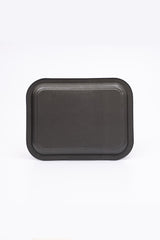 Forrest Desenli Metal Tepsi - Çay Kahve Tepsisi - Sunum Tepsisi 23 Cm X 31 Cm Ee161-6i