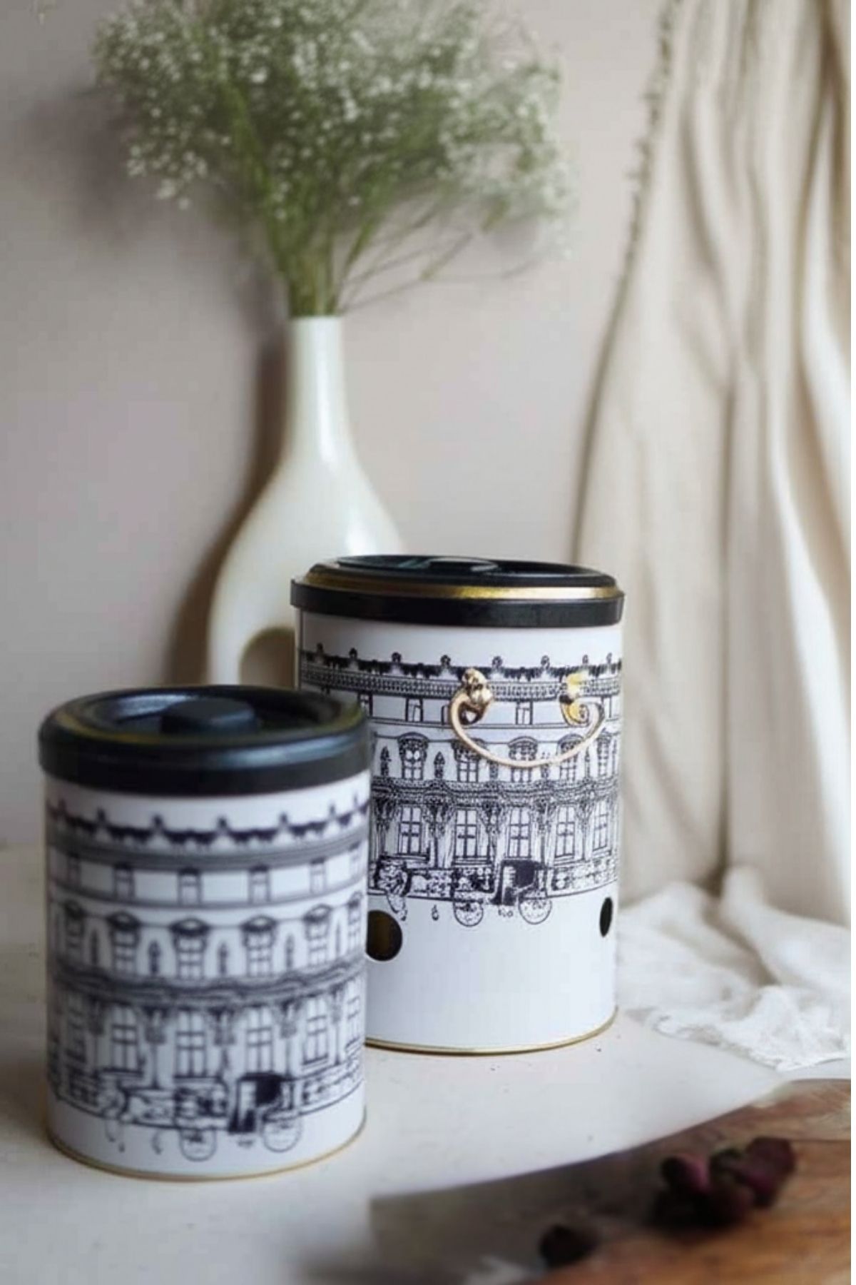 Metal Soğan ve Sarımsak Saklama Kabı 2’li Set, Metal Sebzelik 5 lt + 2.5 lt, City