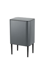Nova Bölmeli Çıkarılabilir Metal Çöp Kovası 26 LT VP-513