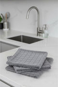 Miss Clean Kareli Temizlik Bezi 3'lü Paket 40x40 320 gsm, Renkli Kartela